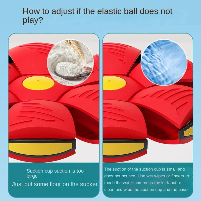 MAATOUKI™ Flying Saucer Ball Dog Toys