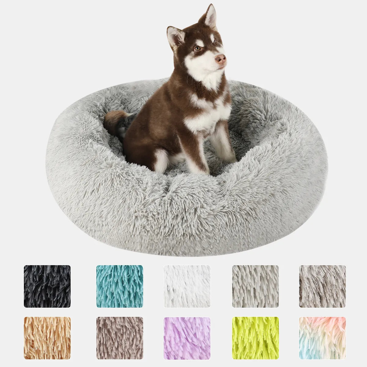 Dog Bed Large Round Basket